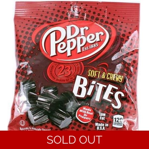 Kenny's Dr Pepper Soft & Chewy Bites 4oz 113g Bag